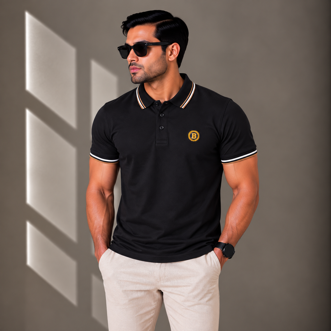 8 PCS Solid Polo T-Shirt Combo  thumbnail 3