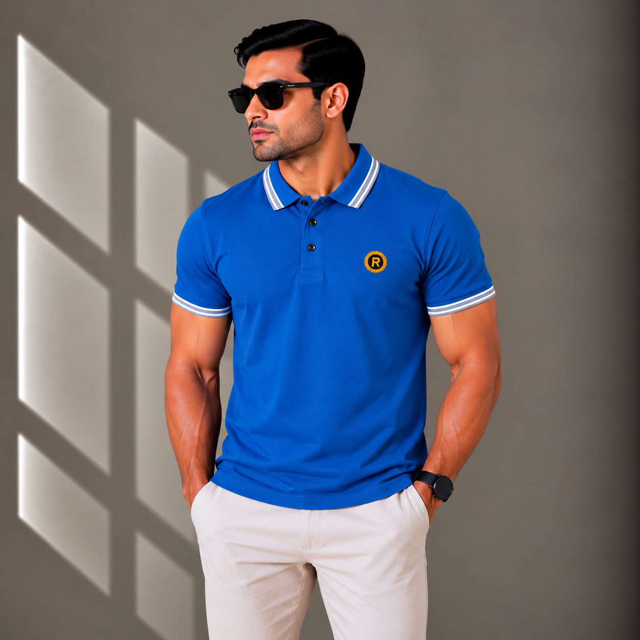 8 PCS Solid Polo T-Shirt Combo  thumbnail 5