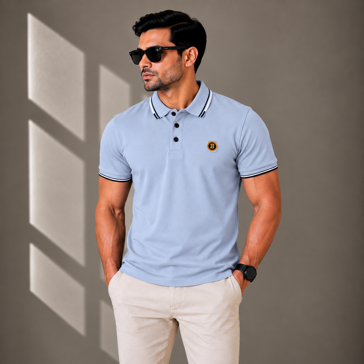 8 PCS Solid Polo T-Shirt Combo  thumbnail 6