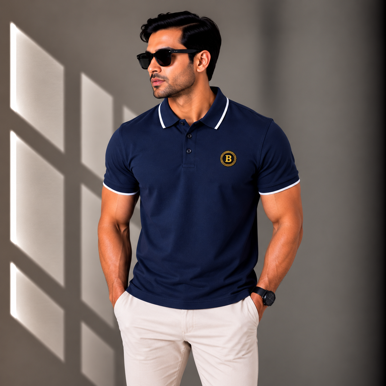 8 PCS Solid Polo T-Shirt Combo  thumbnail 9